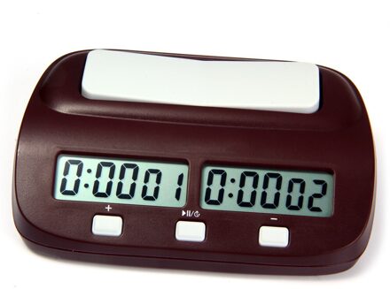 Schaken Klokken Elektronische Alarm Stop Timer Professionele Draagbare Digitale Schaakstukken Board Games Count Up Down Horloge