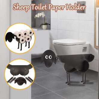Schapen Toiletpapier Holderbathroom Ijzer Opslag Vrijstaande Ambachten Ornamenten Toiletrolhouder Schapen