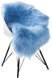 Schapenvacht ijslands lichtblauw 90-110cm lengte / 60-70cm breedte