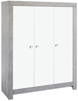 Schardt Garderobe van Schardt Nordic Drift wood 3-deurs Wit