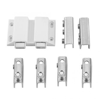 Scharnieren Antieke Rvs Lente Scharnier 4 stks/set Dubbele Glazen Deur Scharnier Punch-gratis Cake/Wijnkast Glas scharnier