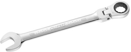 Scharnierende Ratelringsteeksleutel | 10 mm - E110903