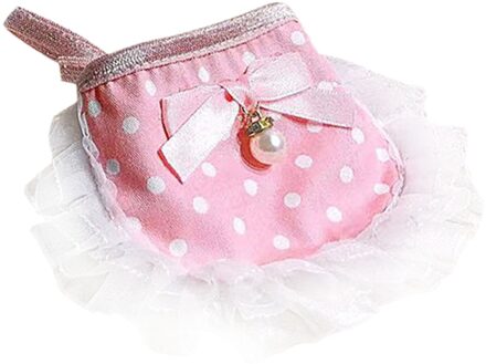 Schattig Huisdier Bib Leuke Eenvoudige Pet Hond Kat Kraag Speeksel Handdoek Sjaal Halsdoek Slabbetjes Sjaals Accessoires roze / S