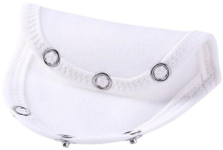 Schattige Baby Baby Romper Partner Verlengen Pad Jongens Meisjes Super Utility Jumpsuit Verlengen Luier Mat Luier Verlengen Pad Lengte Mat 10stk wit