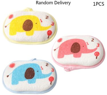 Schattige Baby Handdoek Douche Zachte Spons Schoonmaken Tool Baby Kind Wrijven Body Wash Borstel Bad Accessoires