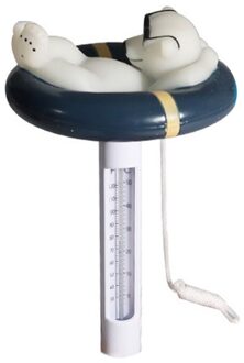 Schattige Dieren Vormige Drijvende Boei Zwembad Thermometer Spa Tub Bad PB