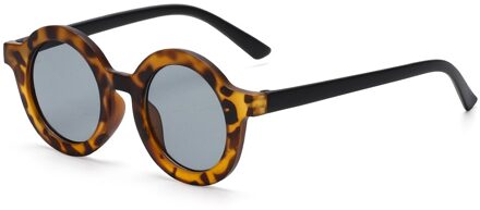 Schattige Kinderen Zomer Zonnebril Retro Ronde Frame Zonnebril Uv 400 Frame Bril Voor Kinderen Outdoor Strand Bescherming Bril BW