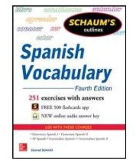 Schaum's Outline of Spanish Vocabulary