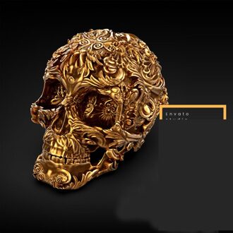 Schedel Doodskop 3D Print Bestand Digitale 3D Bestand Voor Cnc Carving Relief Model Kan Input Artcam Mastercam T0015 Leave Email Address