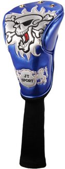 Schedel Golf Driver Head Cover 460cc Golf Club Cover Voor Driver blauw Driver hoes