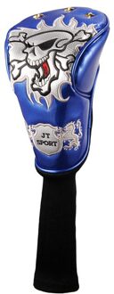Schedel Golf Driver Head Cover 460cc Golf Club Cover Voor Driver blauw Fairway hoes