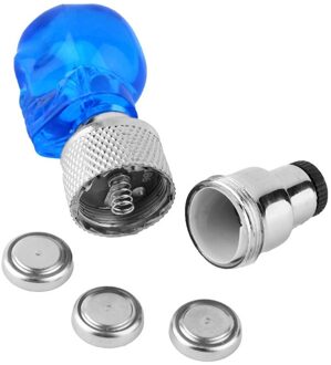 Schedel Vorm Flesdop Led Light Wheel Tyre Lamp Kleurrijke Fiets Accessoires Voor Auto Motor Fiets Wiel Licht Verkeersveiligheid