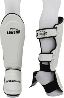 Scheenbeschermers kickboksen Legend Best Wit  XL