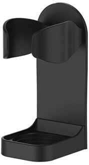 Scheerapparaat Rack Elektrische Tandenborstel Houder Badkamer Scheermes Schoonheid Apparatuur Opslag Houder Viscose Haak Badkamer Accessoires zwart