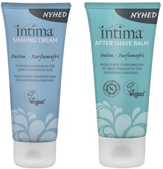 Scheercrème Intima Shaving Cream + After Shave Balm 100 ml + 60 ml