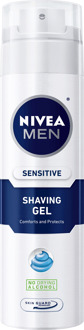 Scheergel Nivea Men Sensitive Shaving Gel 200 ml
