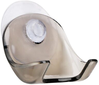 Scheermes Opslag Muur Opslag Haken Scheermes Hanger Holder Clear Blauw Zwart met Super Zuignap voor Badkamer Scheerapparaat Droog Rek grijs