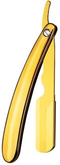 Scheermes Vouwen Professionele Mannen Handleiding Baard Rvs gouden