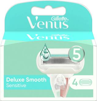 Scheermesjes Venus Deluxe Smooth Sensitive 4 stuks