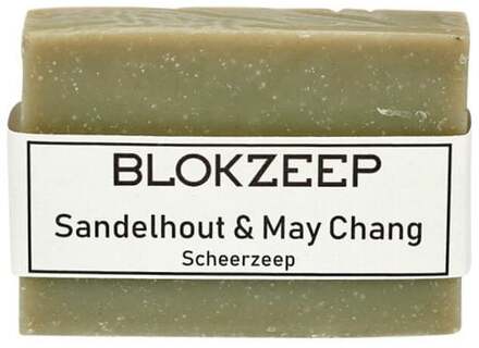 Scheerzeep natuurlijk - Sandelhout & May Chang - 1 stuk
