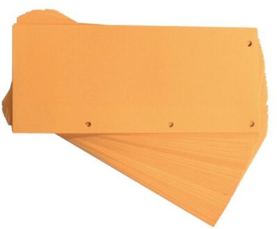 Scheidingsstrook Oxford duo 240x105mm oranje