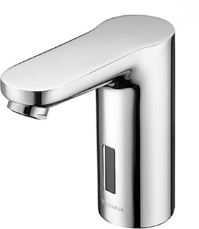 Schell Elektronische Wastafelkraan Schell Celis Chroom met Inbouwtransformator