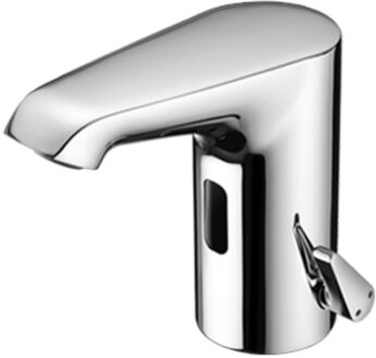 Schell Elektronische Wastafelmengkraan Schell Xeris HD-M Small Chroom met Inbouwtransformator