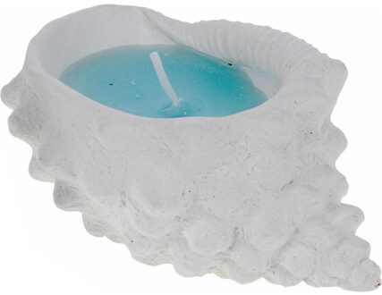 schelp met wax kaars