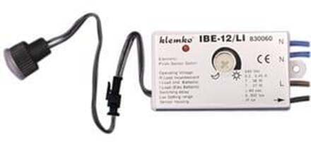 Schemerschakelaar inbouw klemko IBE12/LI