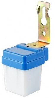 Schemerschakelaar Lichtsensor - Aigi Sipro - Spatwaterdicht IP44 - 300W - 6A - Blauw Wit