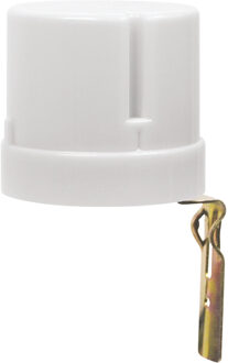 Schemerschakelaar Lichtsensor - Luxon - Spatwaterdicht IP44 - 2700W - 25A - Wit