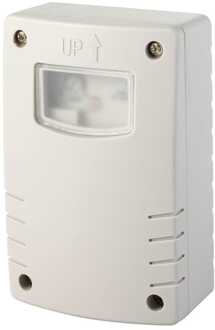 Schemerschakelaar met timerfunctie 400 Watt - IP54 - Grijs - 10A - IP44