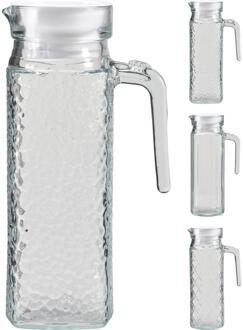 Schenkkan glas 1,1L transparant