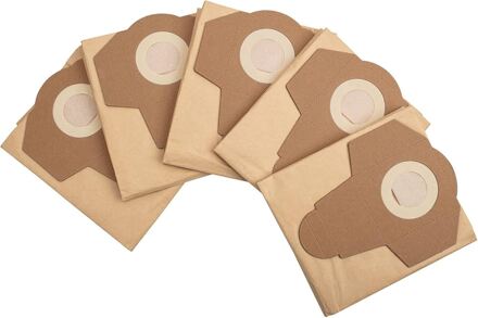 Scheppach 7907709714 | Papieren stofzakken voor NTS30 | 5 Stuks - 7907709714