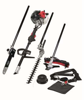 Scheppach Benzine multifunctioneel apparaat 4-in-1 MFH3300-4P 0,9 kW/1,22 pk