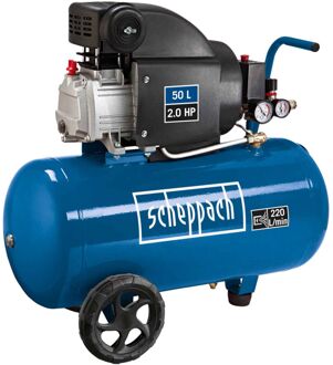 Scheppach Luchtcompressor Scheppach 50 L - 1500W - 8 Bar (220L / Min) Hc54