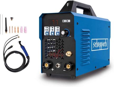 Scheppach WIG200 Inverter TIG/MMA | 200A - 5906612901