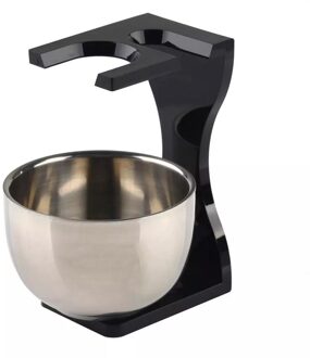 Scheren Set Unieke Acryl Scheren Stand & Rvs Scheren Borstel Kom 2in1 Set