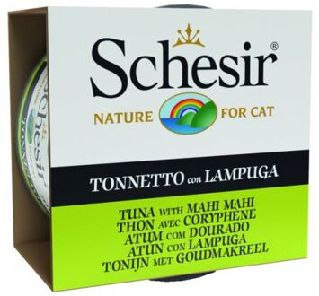 Schesir Kat Blik Ocean 85 g - Kattenvoer - Tonijn&Makreel