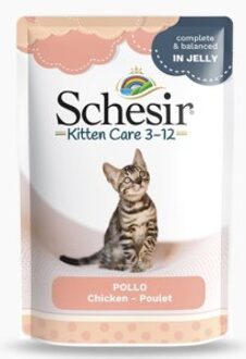 Schesir kitten - Pouch - Kipfilet 1x 85g