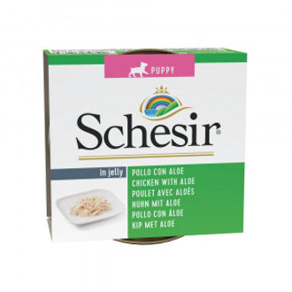 Schesir puppy kip&aloe vera - 10 ST à 170 gr