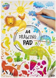 Schetsblok A4, 60 vel wit