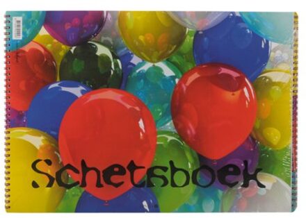 Schetsboek Papyrus ballon A3 120gr 20vel Wit