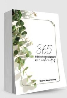 Scheurkalender 365 Bijbelse bemoedigingen -   (ISBN: 9789493206366)