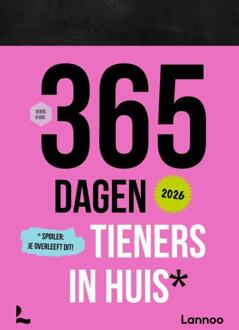 Scheurkalender 365 dagen tieners in huis 2026 -  Tieners In Huis (ISBN: 9789020942149)