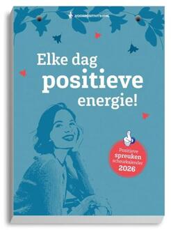 Scheurkalender positieve spreuken 2026 -   (ISBN: 9789493205321)