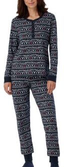 Schiesser 2-set Pyjama And Socks X-Mas Gifting Set Versch.kleure/Patroon,Blauw - Small,Medium,Large,X-Large