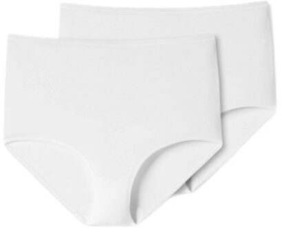 Schiesser 2 stuks 95-5 Organic Maxi Beige,Zwart,Wit - Medium,Large,X-Large,XX-Large,3XL,38,40,42,44,46,48,4XL,50,5XL