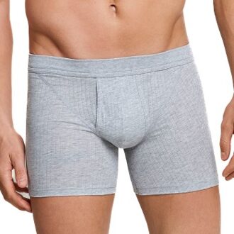 Schiesser 2 stuks Authentic Shorts With Fly * Actie * Zwart,Grijs,Wit - Small,Medium,Large,X-Large,XX-Large