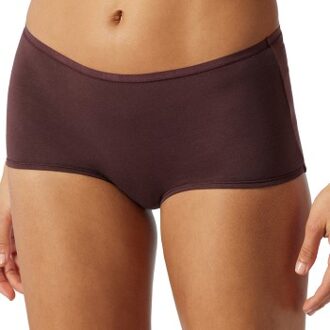 Schiesser 3 stuks 95-5 Boyshorts Organic Cotton Zwart,Blauw,Versch.kleure/Patroon,Rood - 40,44,46